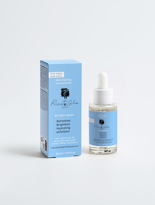 AHA Peeling Concentrate – Lactic Acid & Hyaluronic Acid Overnight Glow Treatment
