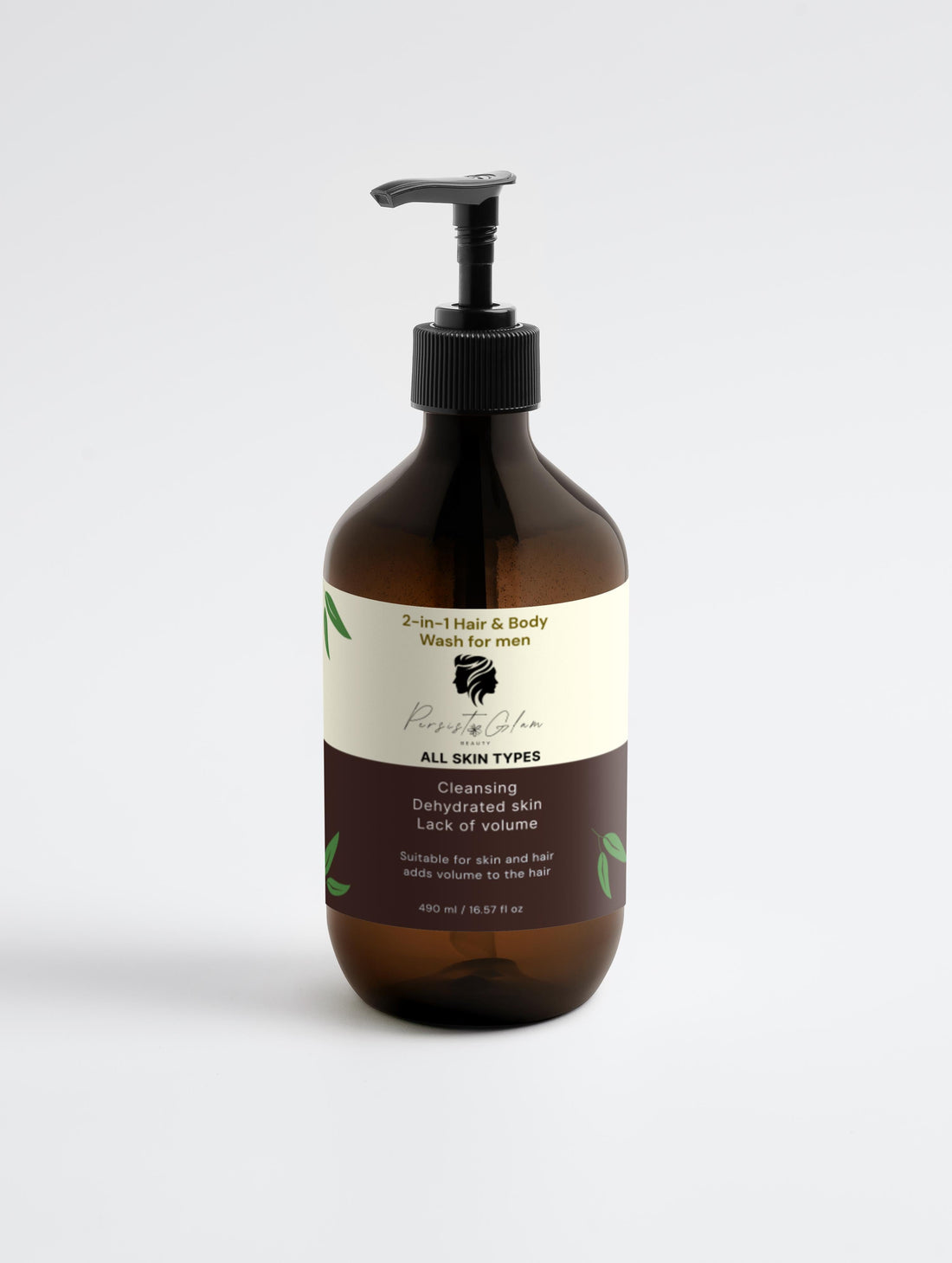 2-in-1 Hair & Body Wash for menPersist Glam Beauty