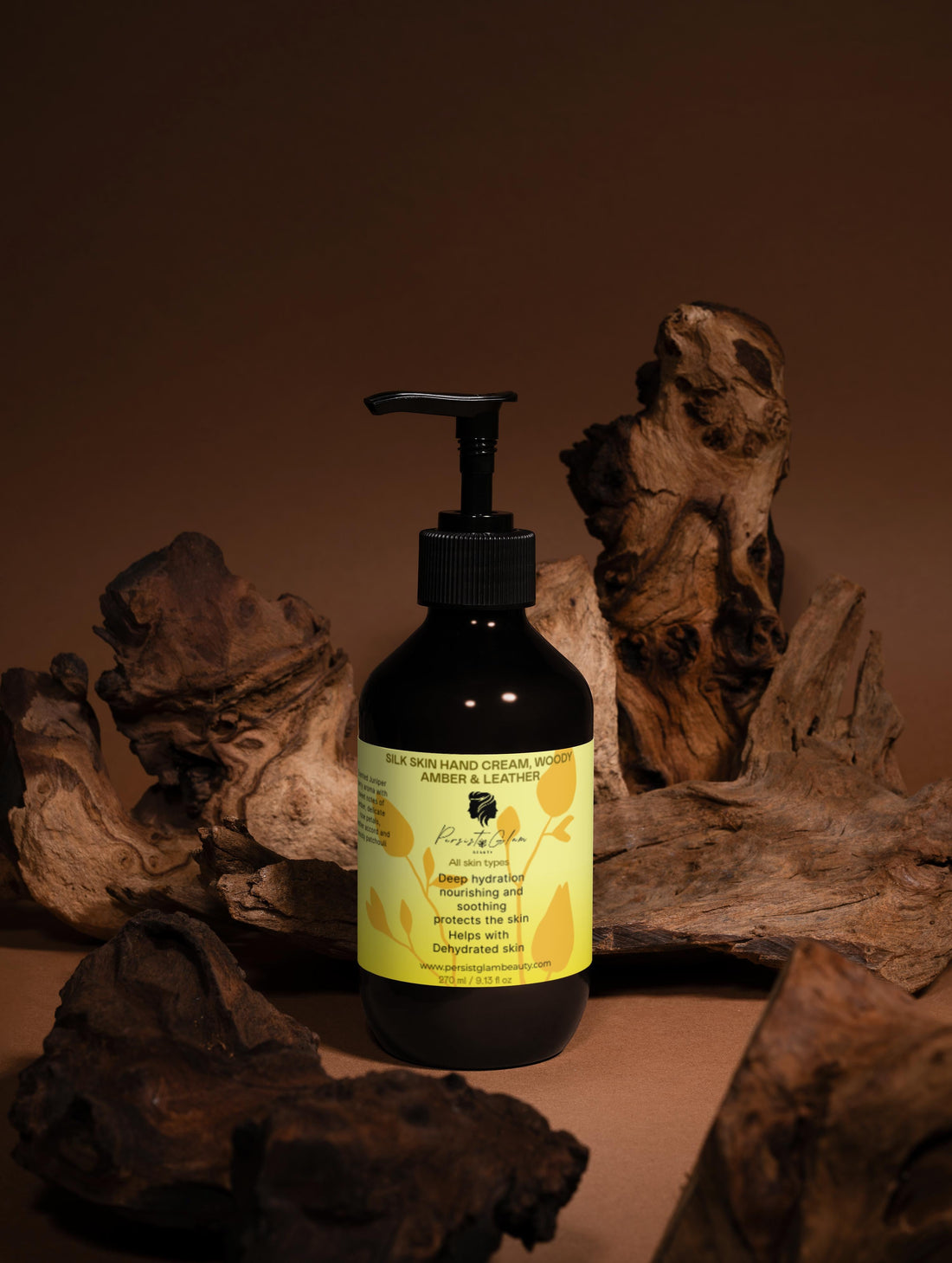 Silk Skin Hand Cream, Woody Amber & Leather