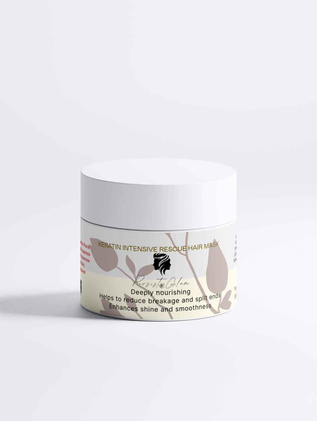 Keratin Intensive Rescue Hair Mask Persist Glam Beauty