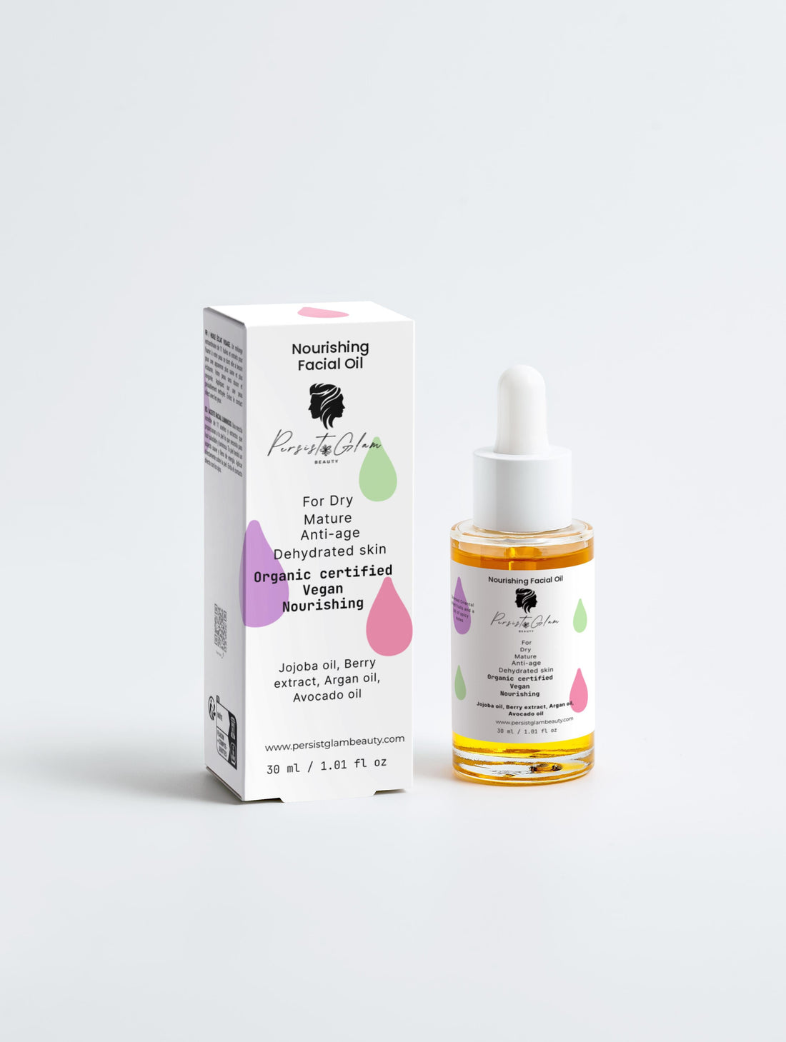 Nourishing Facial OilPersist Glam Beauty