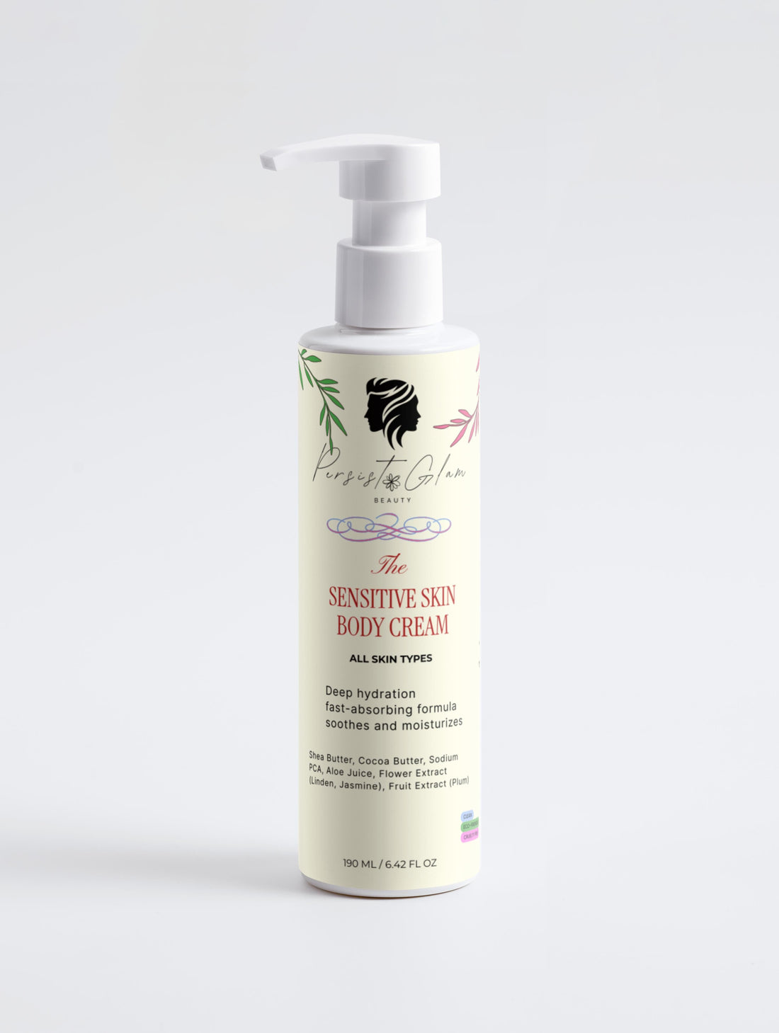 The Sensitive Skin Body Cream Persist Glam Beauty