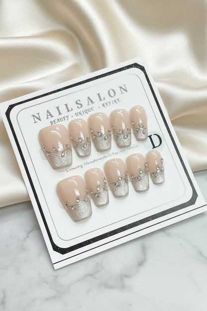 PGB Salon Press-On Acrylic Nails Designs ( Handmade)