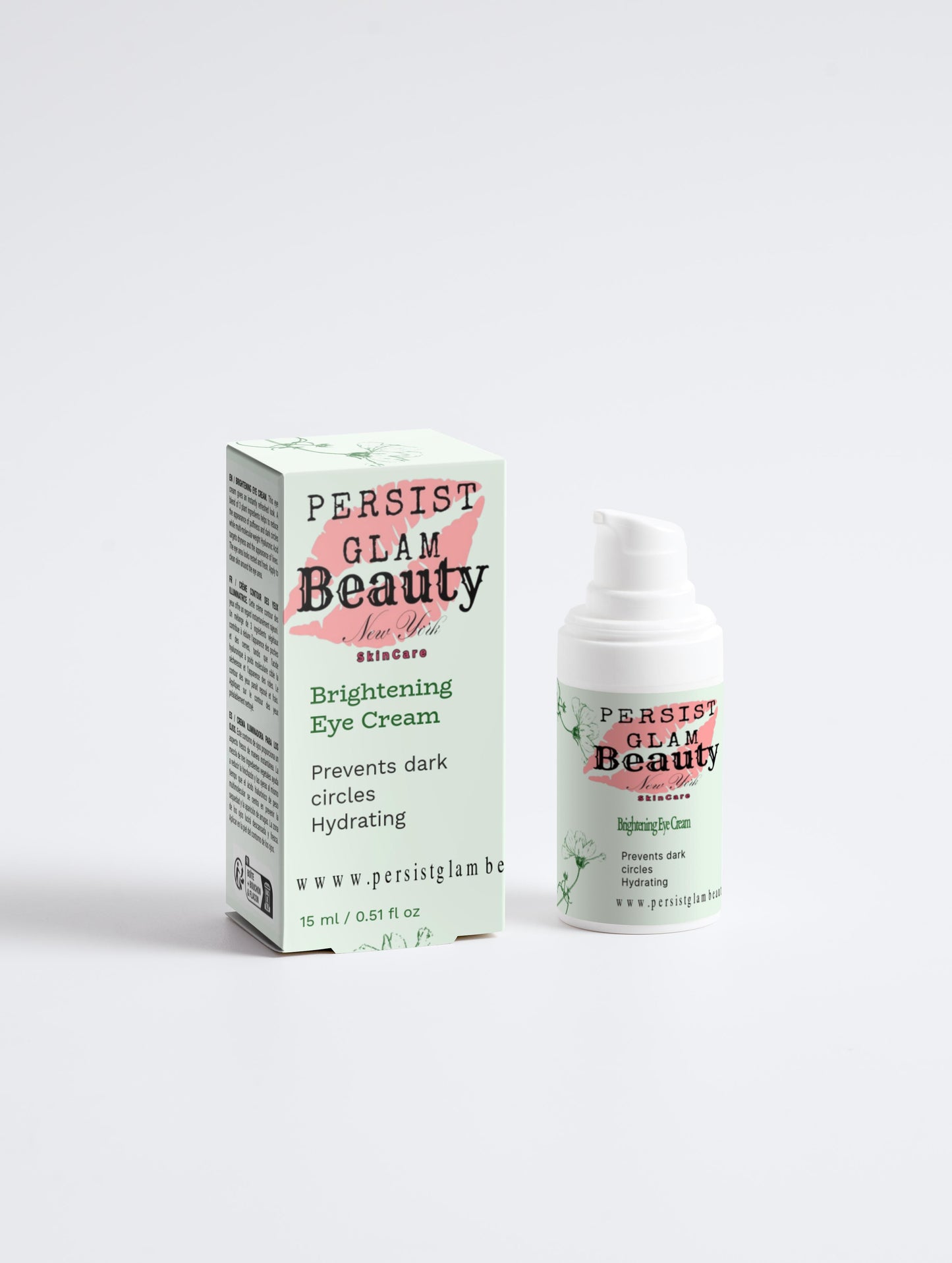 Persist Glam Beauty Brightening Eye Cream – Hydrating & Anti-Fatigue Treatment