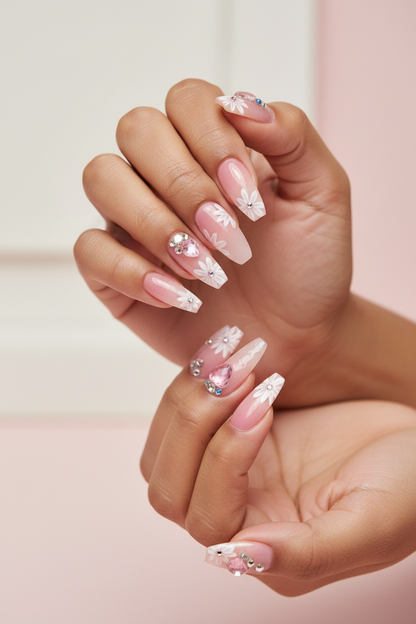PGB Salon Press-On Acrylic Nails Designs ( Handmade)