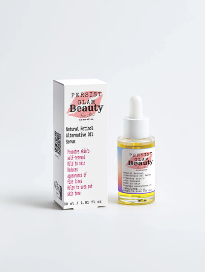 Persist Glam Beauty Natural Retinol Alternative Facial Oil Serum - Persist Glam Beauty
