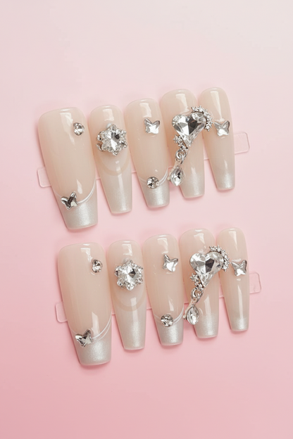 PGB Salon Press-On Acrylic Nails Designs ( Handmade)