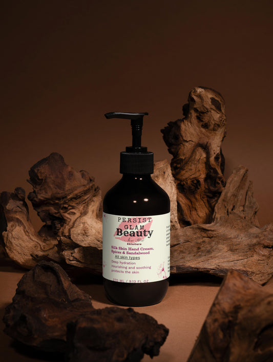Silk Skin Hand Cream, Spices & Sandalwood - Persist Glam Beauty