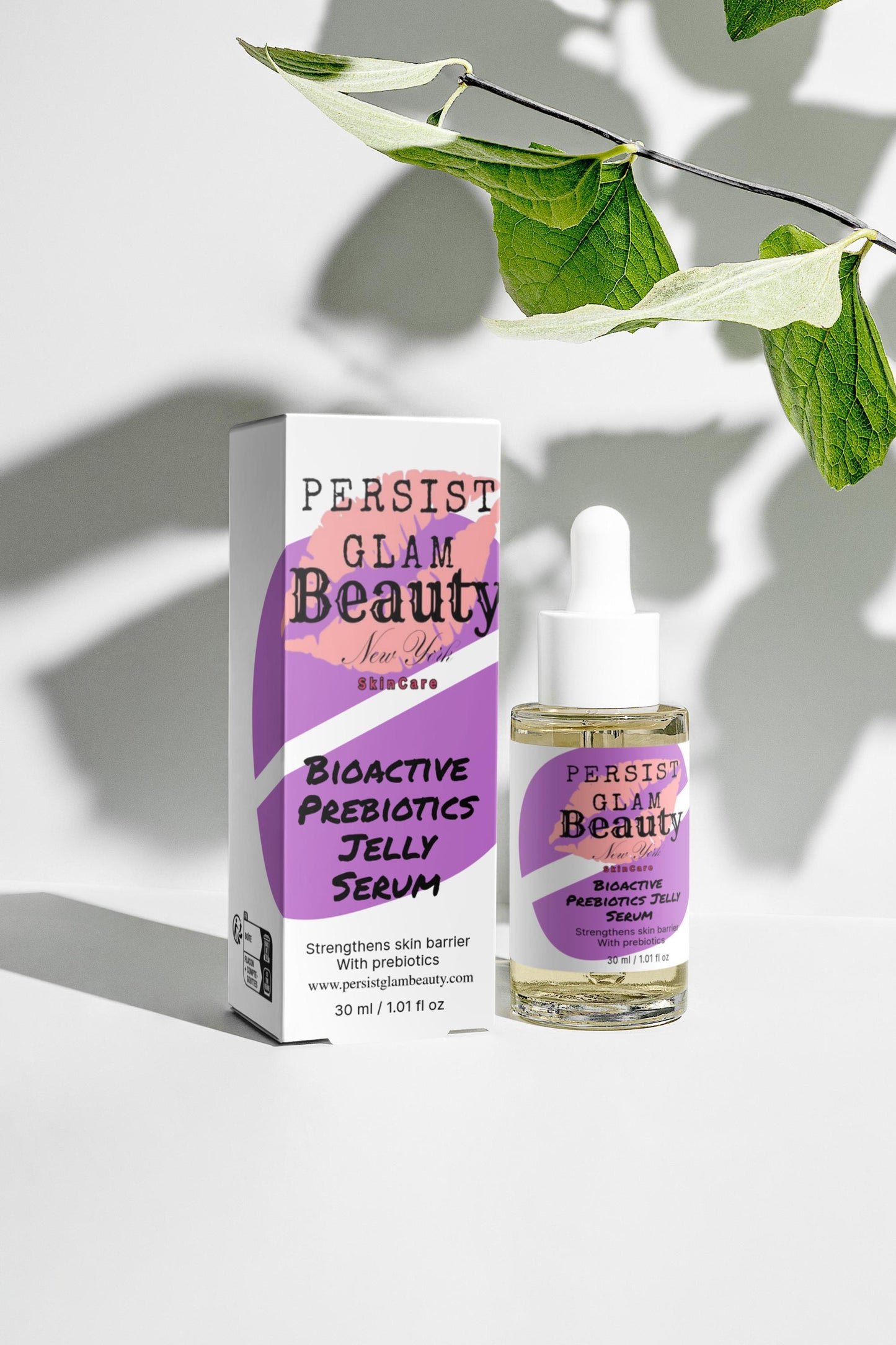 Persist Glam Beauty Bioactive Prebiotics Jelly Serum – Hydration & Barrier Support