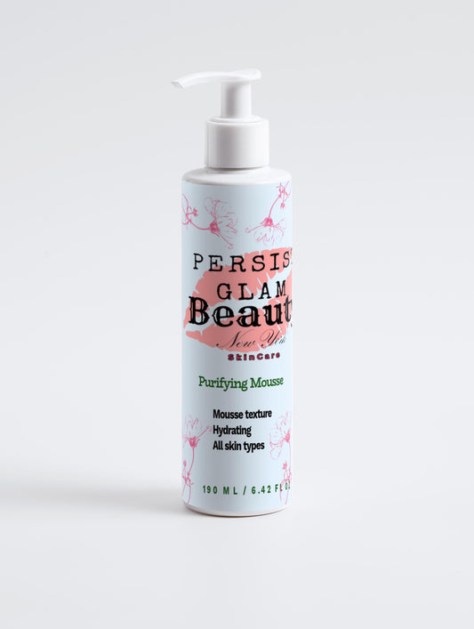 Persist Glam Beauty Purifying Mousse – Hydrating Cleanser for All Skin Types