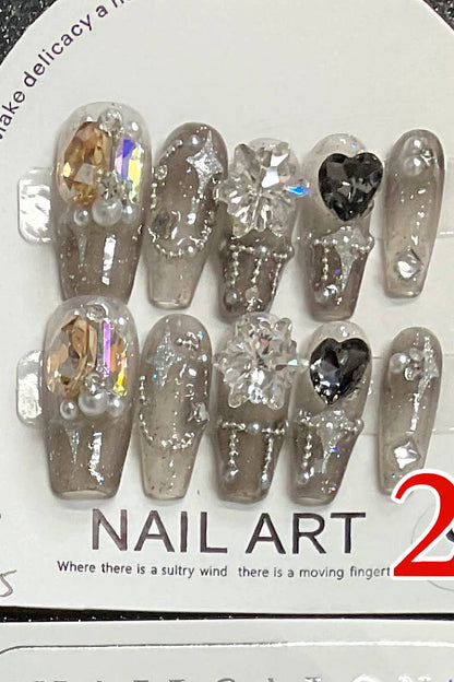 Persist Glam Beauty Salon Press-On Acrylic Nails Designs - Persist Glam Beauty