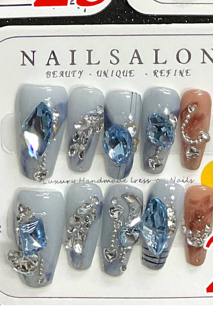 Persist Glam Beauty Salon Press-On Acrylic Nails Designs - Persist Glam Beauty