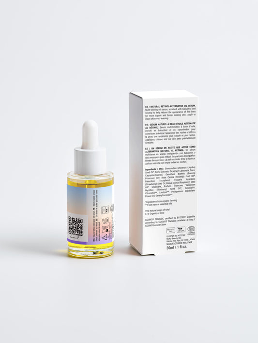 Persist Glam Beauty Natural Retinol Alternative Facial Oil Serum
