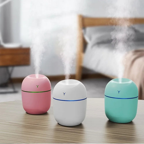 Persist Glam Beauty -Portable Ultrasonic Humidifier USB Aroma Essential Oil Diffuser LED