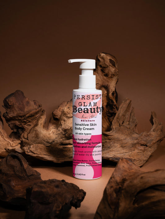 Persist Glam Beauty Sensitive Skin Body Cream - Persist Glam Beauty