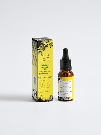 Persist Glam Beauty Calming Facial Oil - Persist Glam Beauty